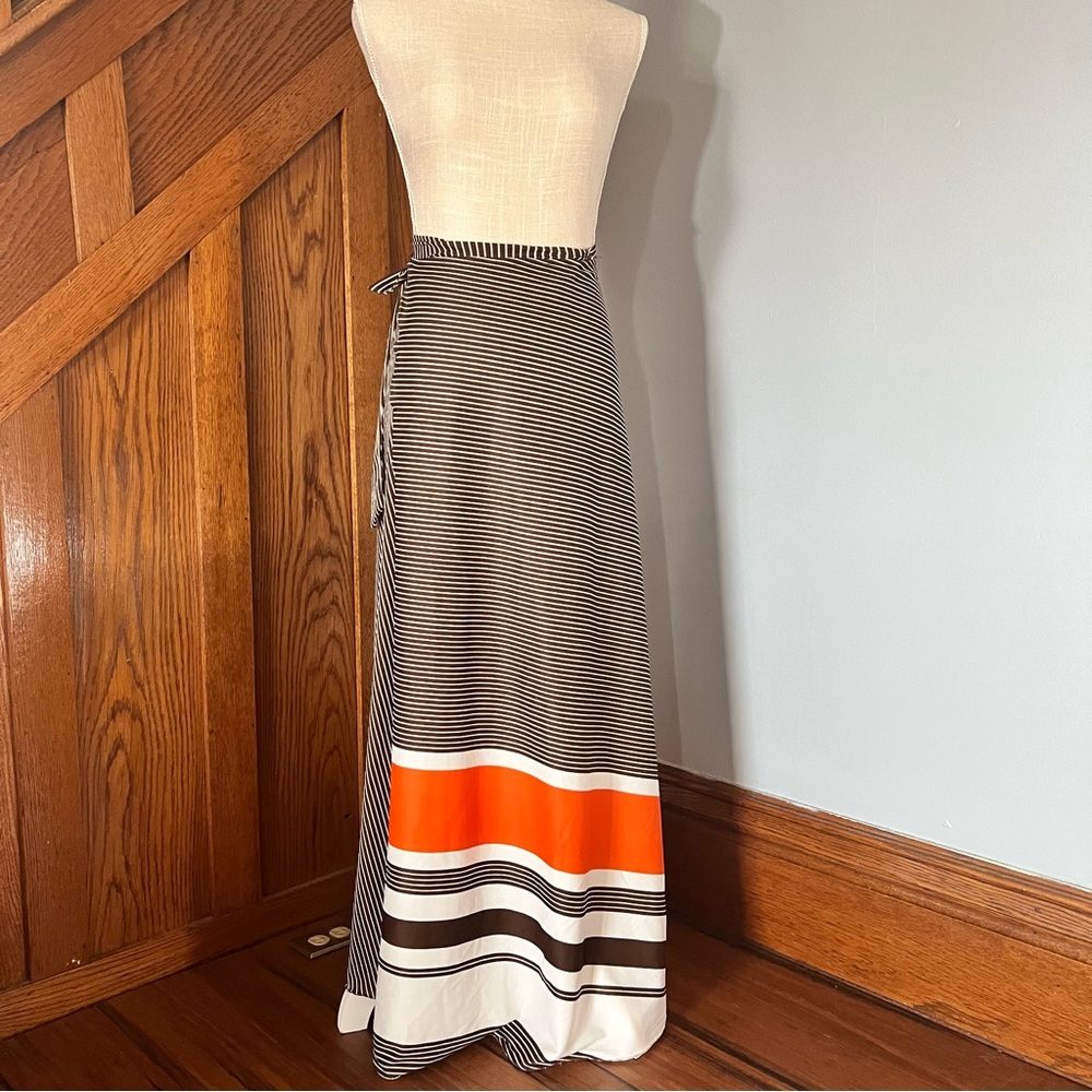 Vintage 70s wrap skirt / dress